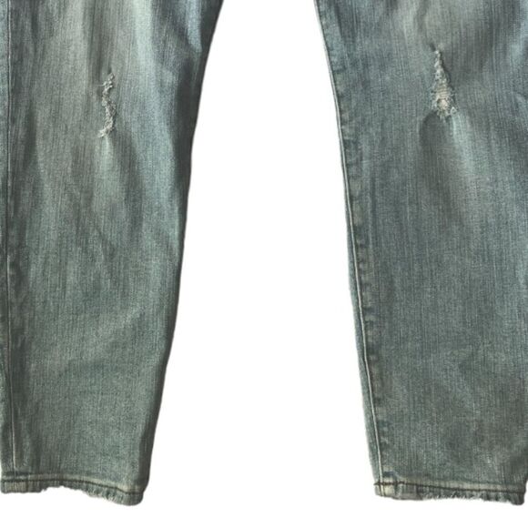 Madewell High Rise High Waist  Light Rinse Button Front  Skinny Jeans sz 31 - Picture 4 of 13